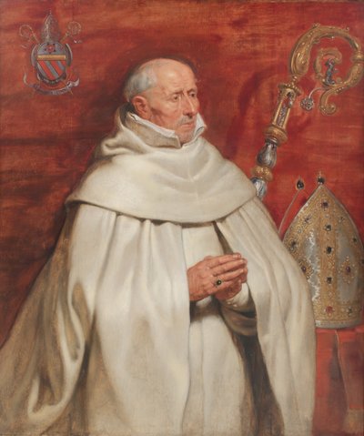 Matthaeus Yrsselius (1541-1629), Abbot of Sint-Michiels Abbey in Antwerp by Peter Paul Rubens